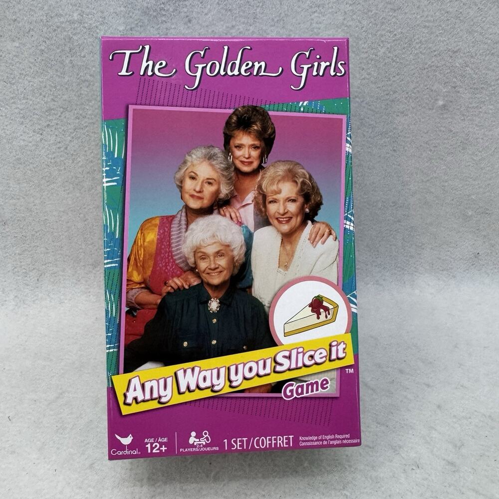 NIB The Golden Girls “Any Way You Slice It” Game Ages 12+